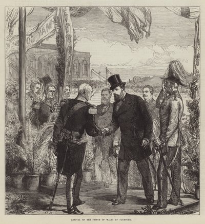 Arrival of the Prince of Wales at Plymouth by Sir John Charles Robinson